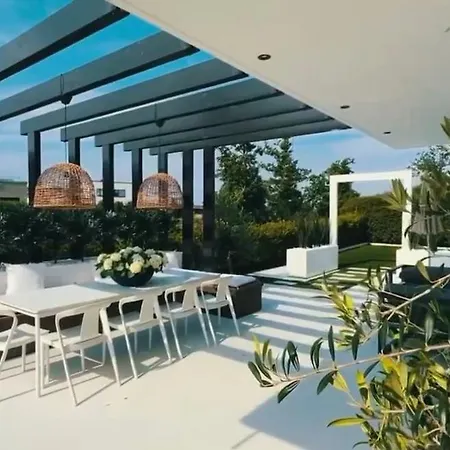 With Pool In Luxury And Calm Street Villa Kristiansand