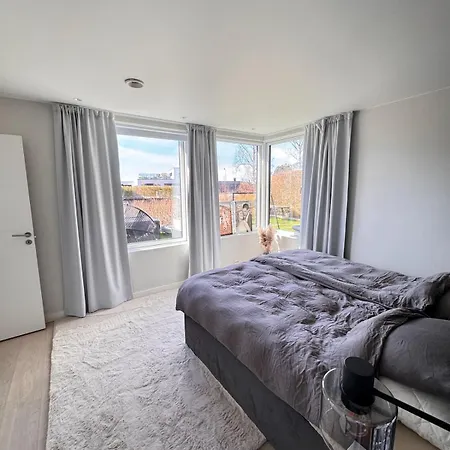 With Pool In Luxury And Calm Street Kristiansand